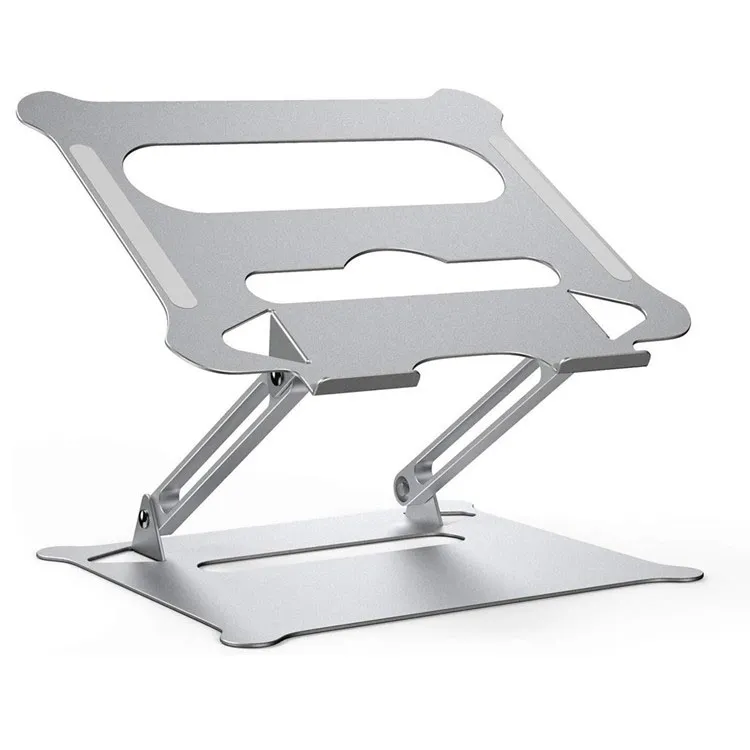 Cales son as vantaxes do soporte do portátil de aluminio e o soporte do portátil de plástico?