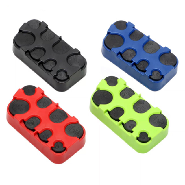 Como un moedeiro de plástico mantén as túas moedas organizadas e accesibles