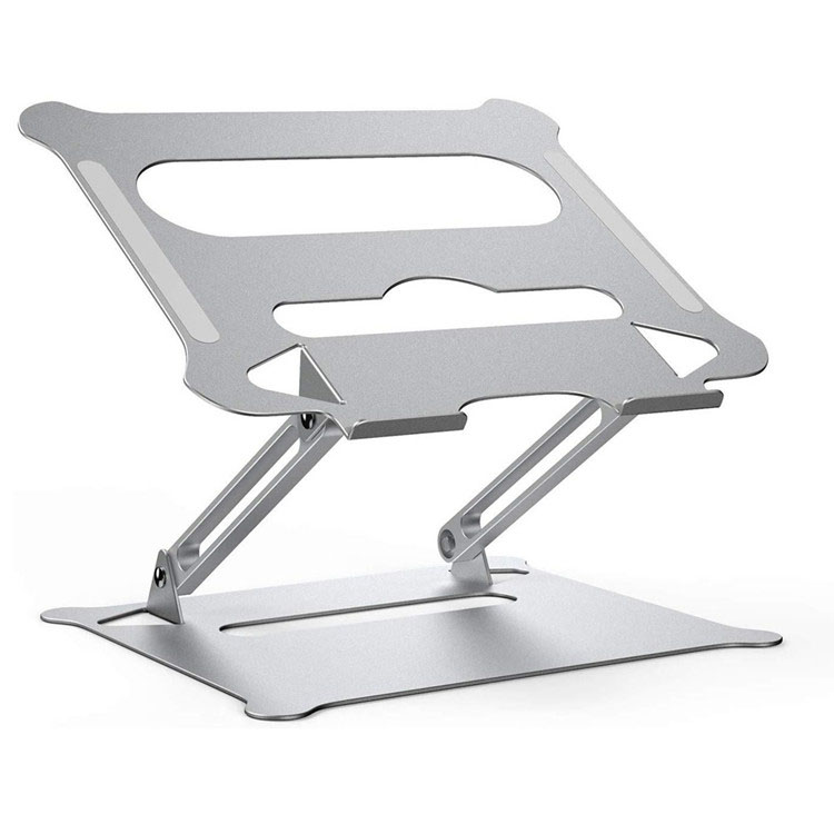 Como o soporte de aluminio para portátil aborda os retos ergonómicos diarios dos portátiles?