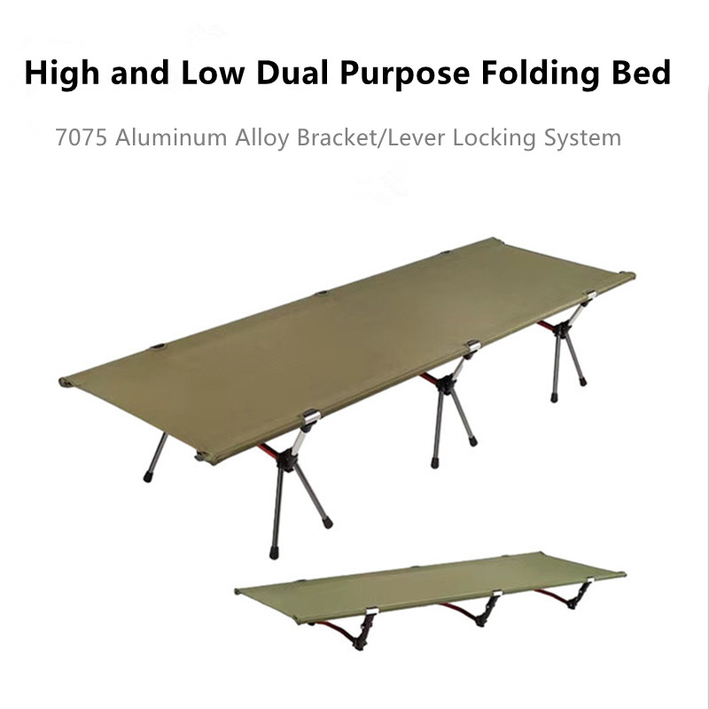 Cuna plegable de aluminio